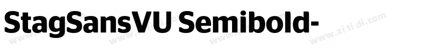 StagSansVU Semibold字体转换 StagSansVU Semibold字体转换